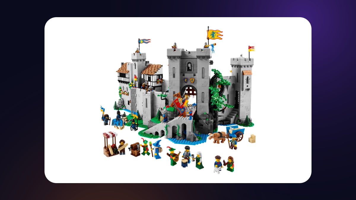 Castelo LEGO Lion Knights' Castle 10305 com o título Glossário LEGO